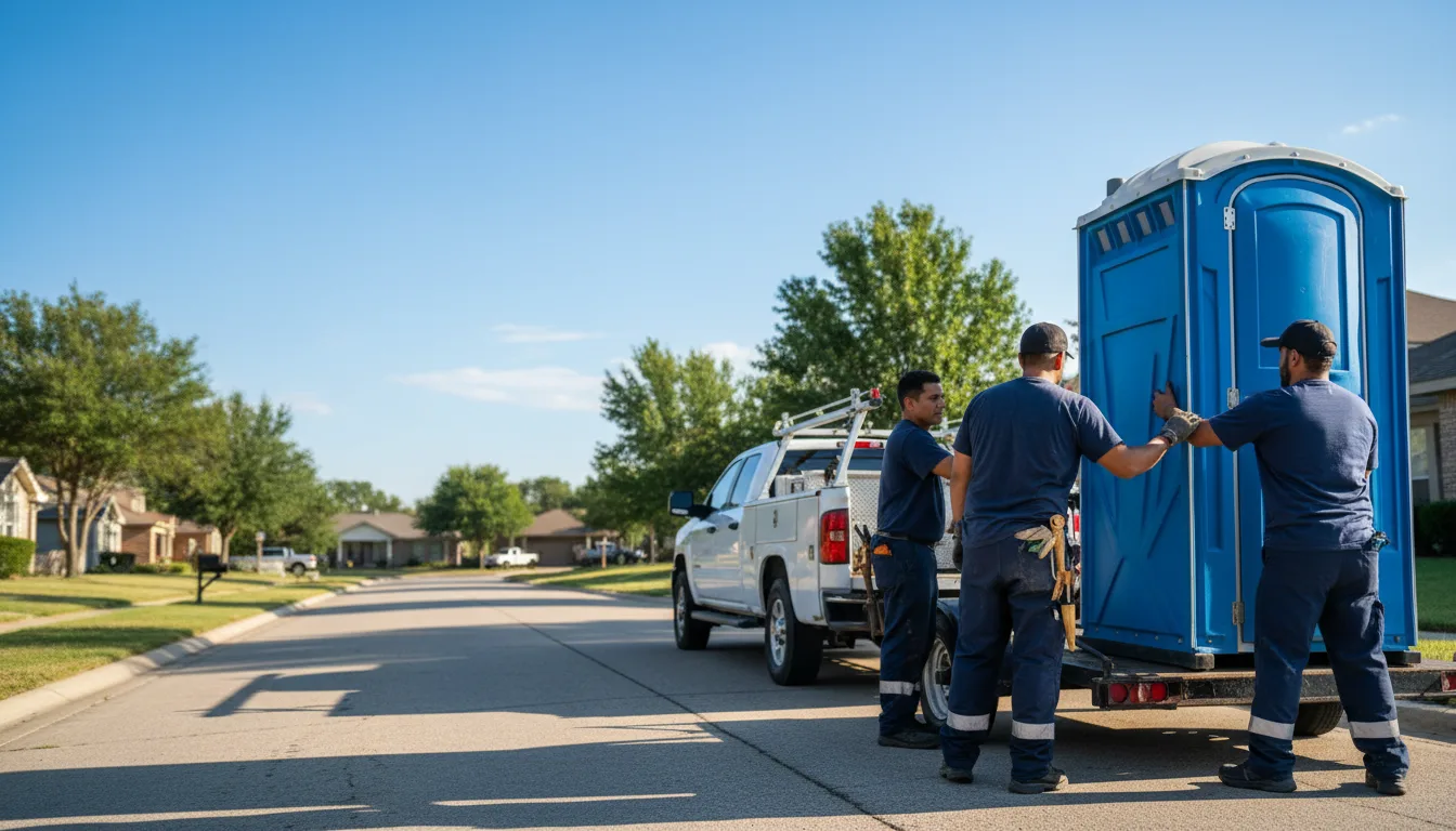 Portable Toilet Rental in Crystal, ND near me